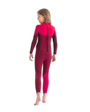Load image into Gallery viewer, JOBE GIRLS BOSTON 3/2MM FULL WETSUIT - HOT PINK
