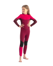 Load image into Gallery viewer, JOBE GIRLS BOSTON 3/2MM FULL WETSUIT - HOT PINK
