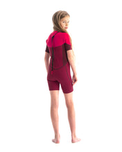 Load image into Gallery viewer, JOBE GIRLS BOSTON SHORTY 2MM FULL WETSUIT - HOT PINK

