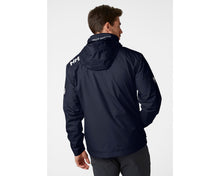 Load image into Gallery viewer, HELLY HANSEN MENS CREW HOODED MIDLAYER JACKET NAVY
