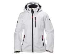 Load image into Gallery viewer, HELLY HANSEN WOMENS CREW MIDLAYER JACKET - WHITE
