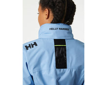 Load image into Gallery viewer, HELLY HANSEN WOMENS CREW HOODED SAILING JACKET BLUE
