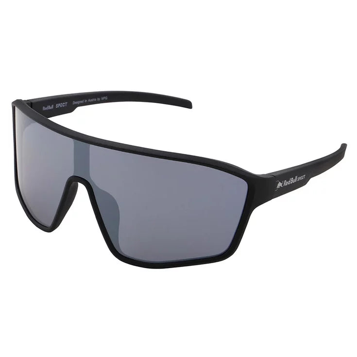 RED BULL DAFT SUNGLASSES - MATT BLACK/SILVER MIRROR