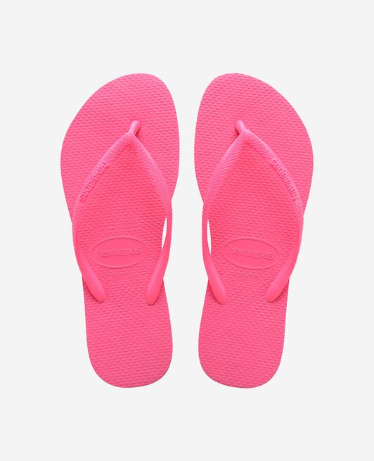 HAVAIANAS GIRLS SLIM FLIP FLOPS PINK