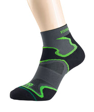 Load image into Gallery viewer, 1000 MILE MENS FUSION ANKLET -  BLACK/GREEN