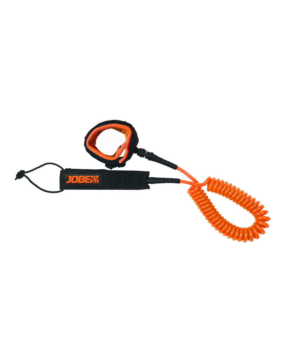 JOBE SUP LEASH COIL 10FT  ORANGE