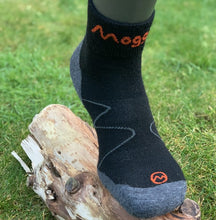 Load image into Gallery viewer, MOGGANS MERINO CREW SOCK - BLACK
