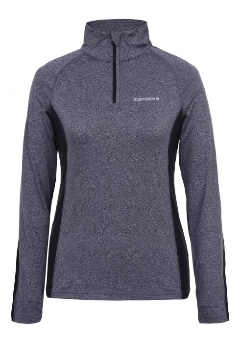 ICE PEAK LADIES FRANCONIA THERMAL TOP - DARK GREY