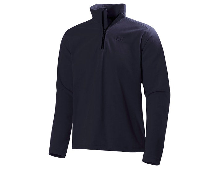 スキー OW70Kenny HELLY HANSEN MEN'S SNOW SKI DAYBREAKER HALF ZIP FLEECE PULLOVER NAVY