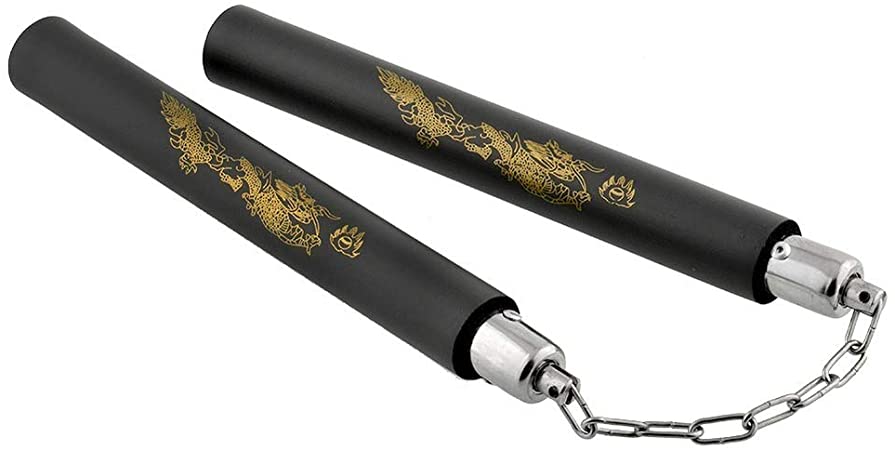 CIMAC NUNCHAKU 12' CHAIN BLACK