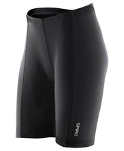 Load image into Gallery viewer, SPIRO WOMENS PADDED CYCLE SHORT - BLACK (S187F)
