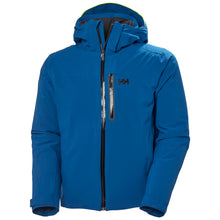 Load image into Gallery viewer, HELLY HANSEN MENS SWIFT STRETCH SNOW SKI JACKET BLUE
