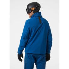 Load image into Gallery viewer, HELLY HANSEN MENS SWIFT STRETCH SNOW SKI JACKET BLUE
