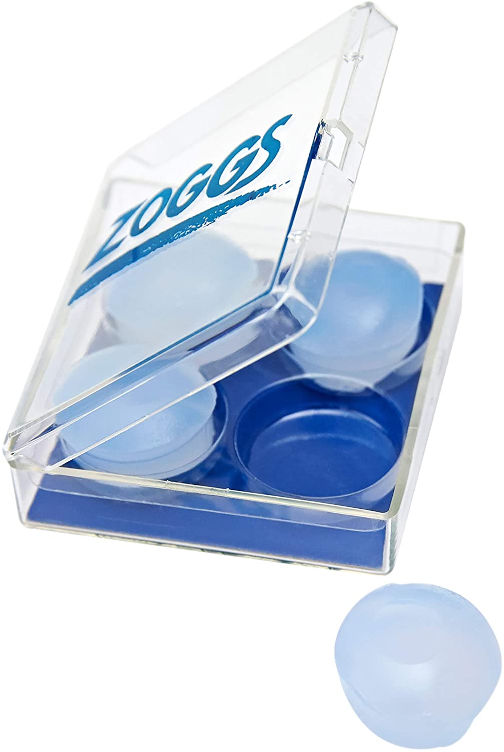 ZOGGS SILICONE EAR PLUGS CLEAR