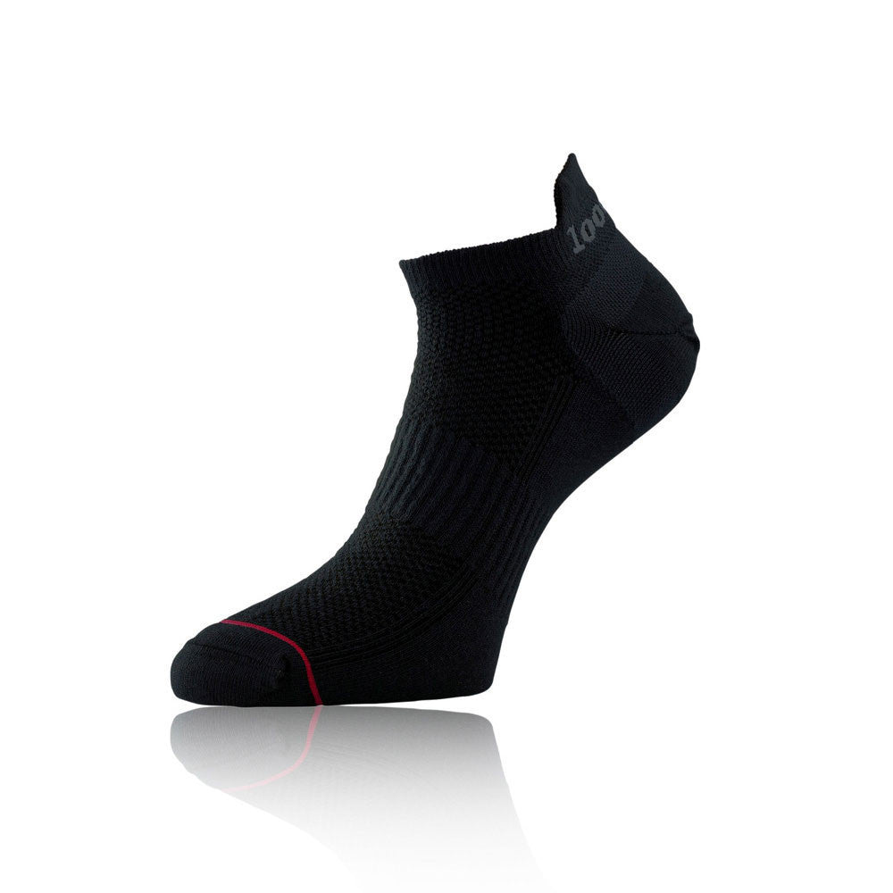 1000 MILE  MENS TRAINER LINER - BLACK