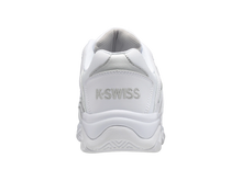 Load image into Gallery viewer, KSWISS WOMENS COURT PRESTIR TENNIS SHOE - WHITE/SILVER
