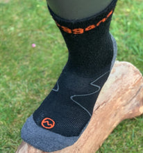 Load image into Gallery viewer, MOGGANS MERINO CREW SOCK - BLACK
