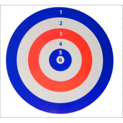 Milbro Match Card Airgun Targets 17cm – Air Rifle & Pistol - View #7