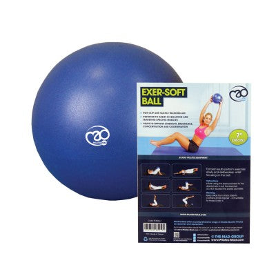 FITNESS MAD EXERCISE SOFT BALL 7' BLUE