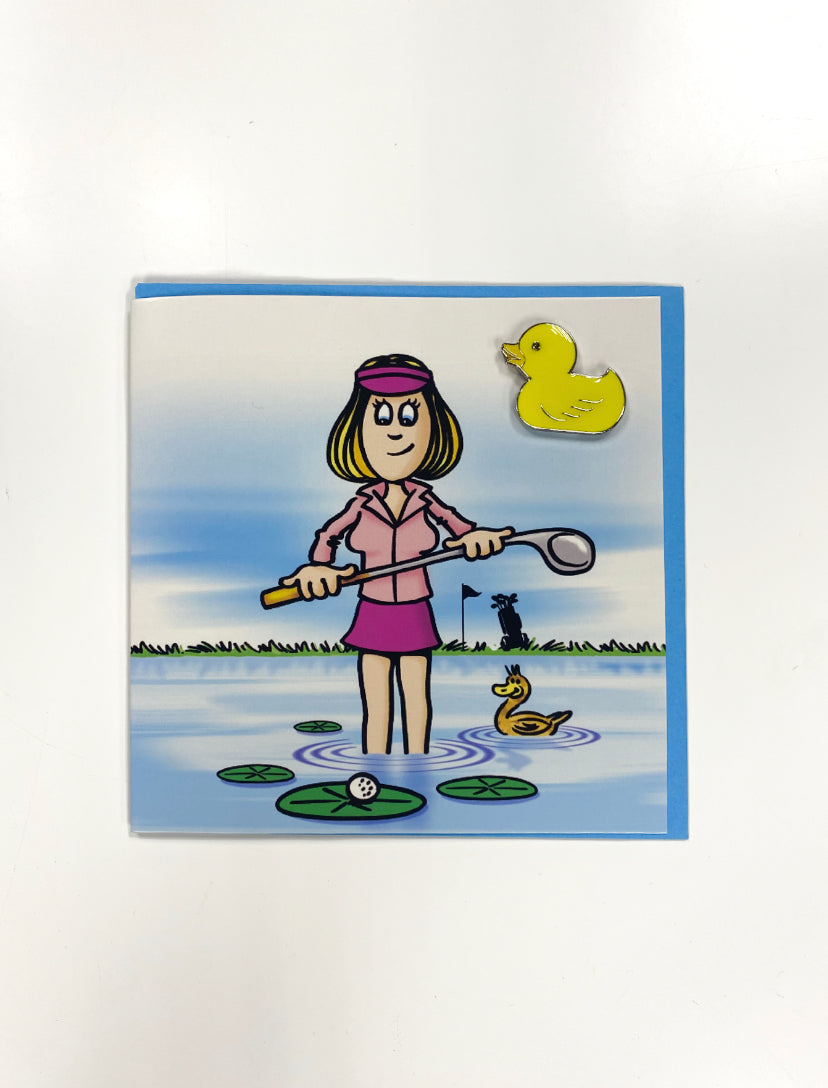 G2G LUCKY LILLY GOLF CARD/MARKER