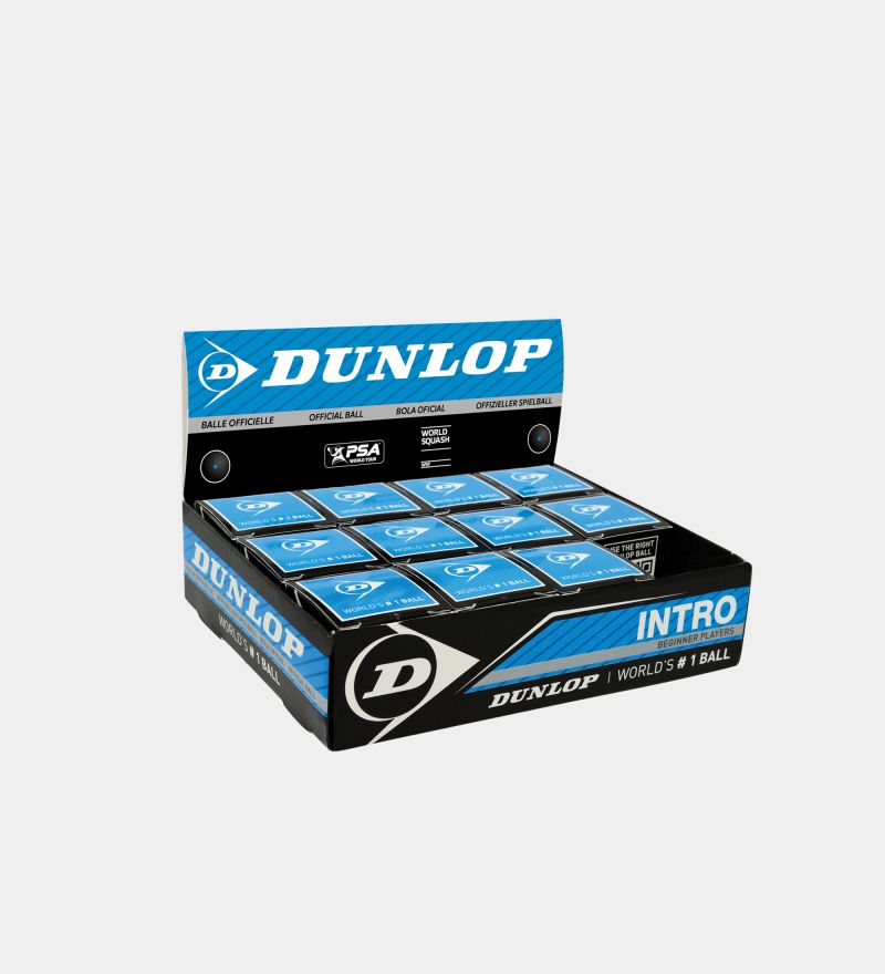 DUNLOP INTRO SQUASH BALL BLUE