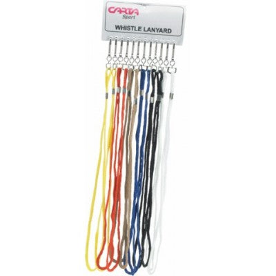 WHISTLE LANYARD ASSORTED
