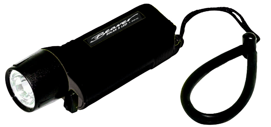 BEAVER SOLAR X LED TORCH BLACK