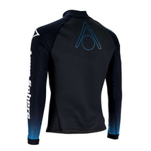 Load image into Gallery viewer, AQUASPHERE MENS AQUASKIN V3 TOP - BLK/TURQ
