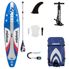 Load image into Gallery viewer, MISTRAL  PADDLE BOARD ‘ADVENTURE’ INFLATABLE 11’5”
