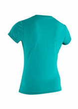 Load image into Gallery viewer, ONEILL WOMENS RASH GUARD - AQUA
