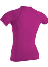 Load image into Gallery viewer, ONEILL WOMENS RASH GUARD-FOX PINK
