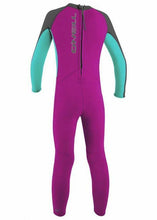 Load image into Gallery viewer, ONEILL TODDLER GIRLS REACTOR 2MM FULL WETSUIT-BERRY
