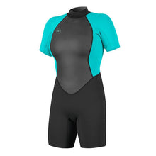 Load image into Gallery viewer, ONEILL WOMENS REACTOR 2MM SHORT WETSUIT/ASSORTED COLOURS
