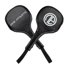 Load image into Gallery viewer, ONE ATHLETIC BLACK BOXING PUNCH PADDLE
