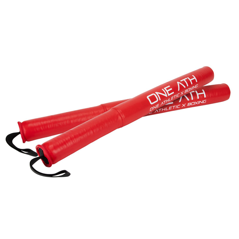 ONE ATHLETIC RED BOXING STRIKE STICKS