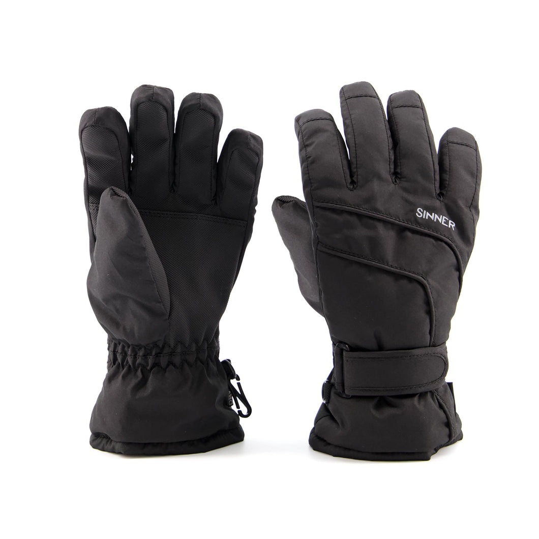 SINNER MESA LADIES SKI GLOVE BLACK