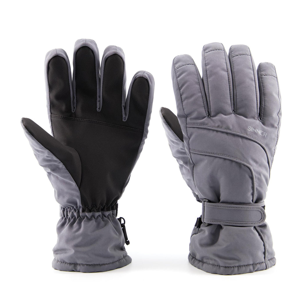 SINNER MENS MESA GLOVE GREY