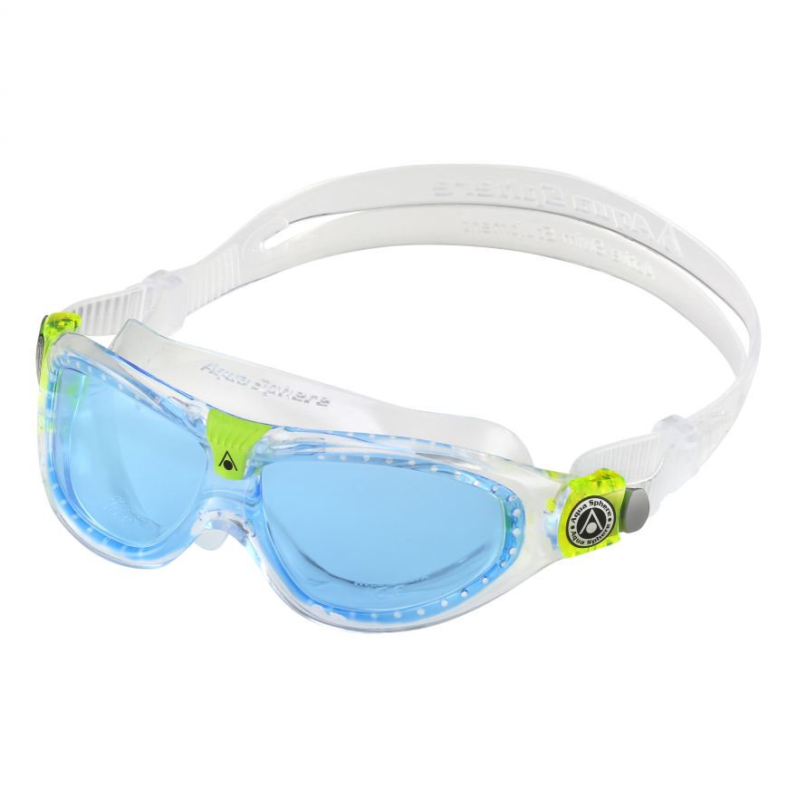 AQUASPHERE JUNIOR SEAL KID 2 SWIMMING GOGGLE 3+- CLEAR/LIME