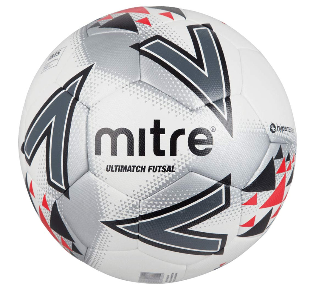 MITRE ULTIMATCH FUTSAL SPECIALIST BALL WHITE/RED/BLACK