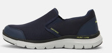 Load image into Gallery viewer, SKECHERS MENS SLIP FLEX ADVANTAGE 4.0 TRAINERS NAVY
