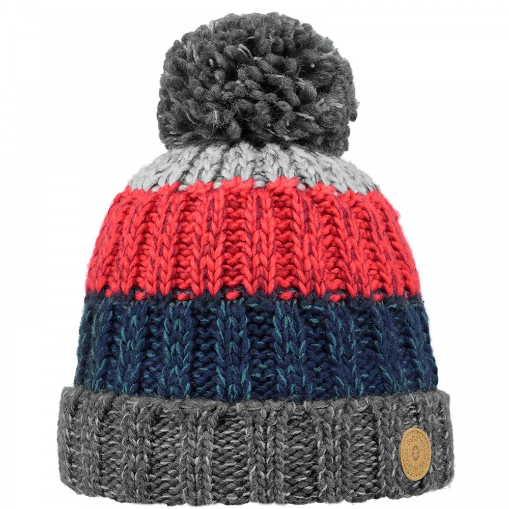 BARTS KIDS WILHELM BOBBLE HAT - ANTHACITE