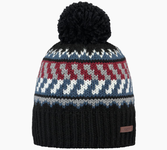 BARTS MENS NAVADA BEANIE - BLACK