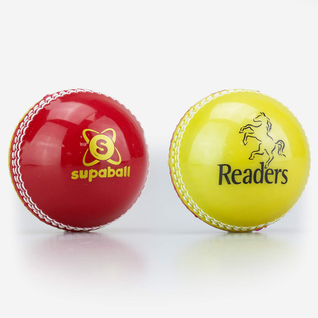 READERS CRICKET SUPABALL RED/YELLOW