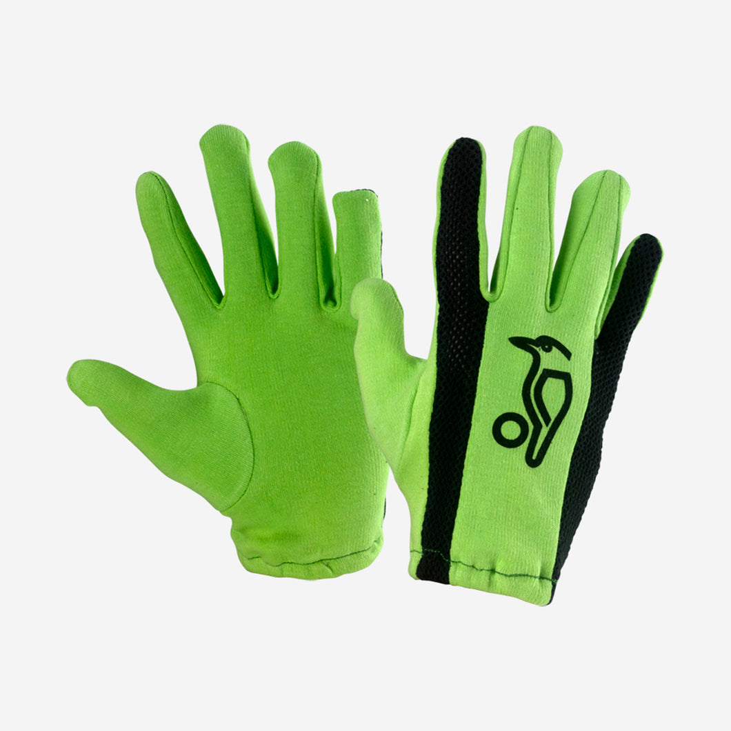 KOOKABURRA FULL BATTING INNER CRICKET GLOVE - GREEN