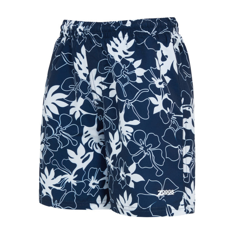 ZOGGS ALOHA EXTRA DRY BOYS SHORTS NAVY
