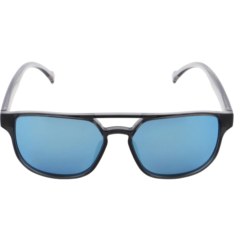 RED BULL SPECT COOPER SUNGLASSES - SHINY BLACK/BLUE MIRROR