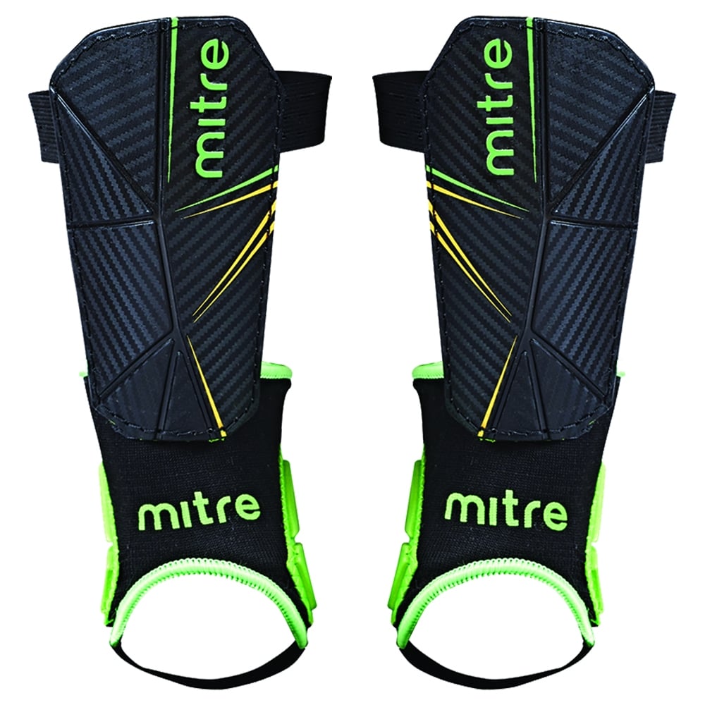MITRE DELTA ANKLE PROTECT FOOTBALL SHIN GUARD