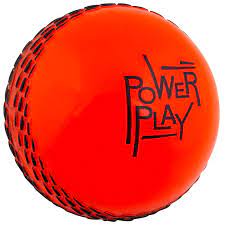 GRAY NICOLLS PLASTIC POWERPLAY CRICKET BALL - ORANGE