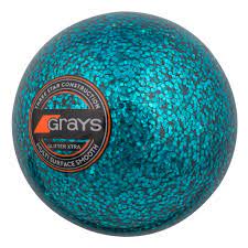 GRAYS GLITTER XTRA HOCKEY BALL BLUE