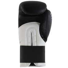 Load image into Gallery viewer, ADIDAS HYBRID BOXING GLOVE 100 BLACK/WHITE 14OZ
